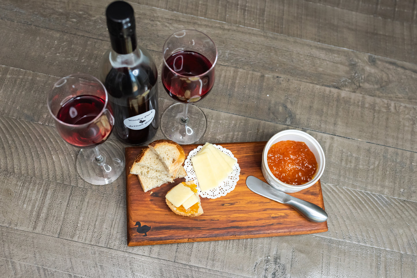 Brazilian Cherry Charcuterie Board – 6x12x0.75”
