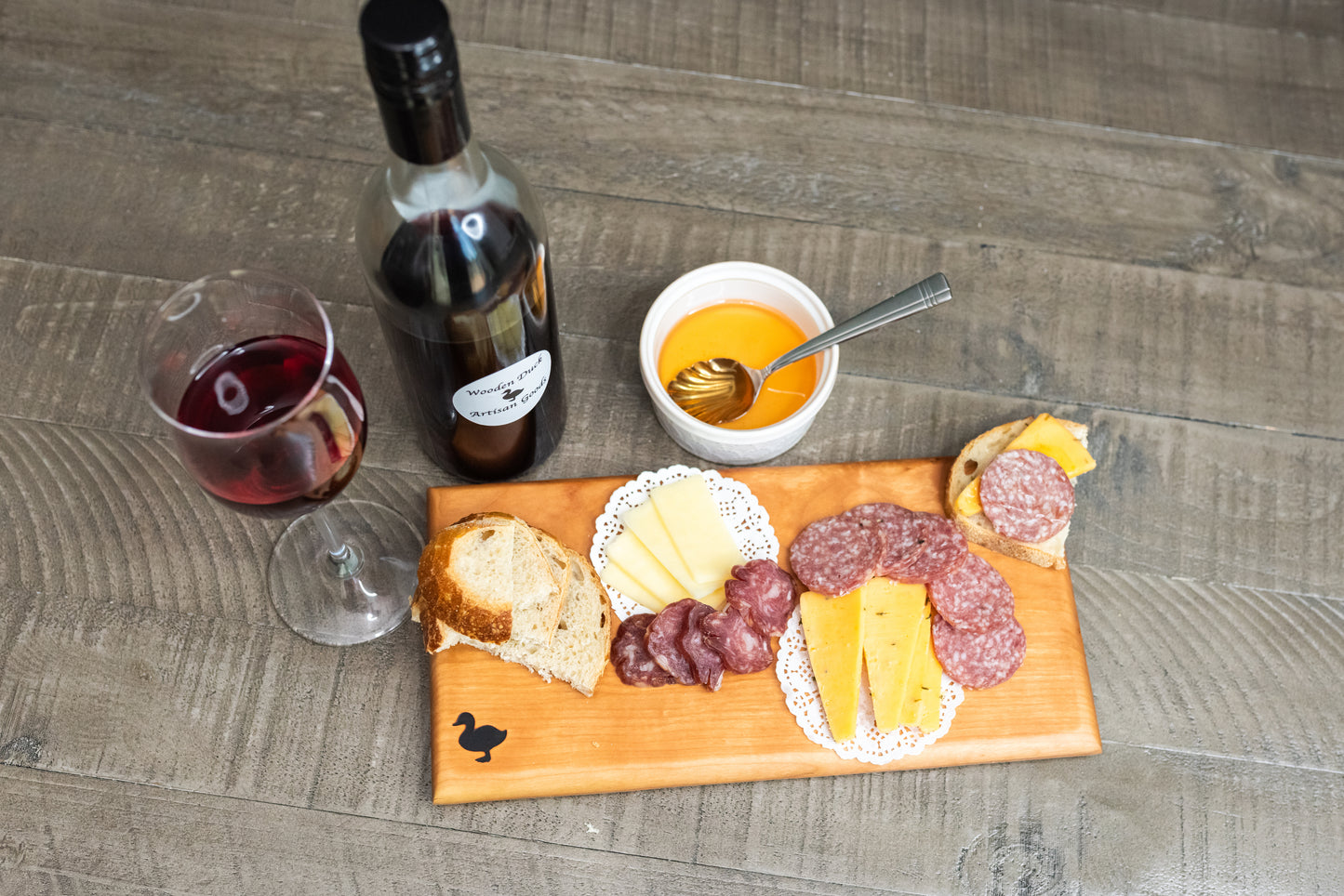 Handcrafted Cherry Charcuterie Board - 6x12/18"