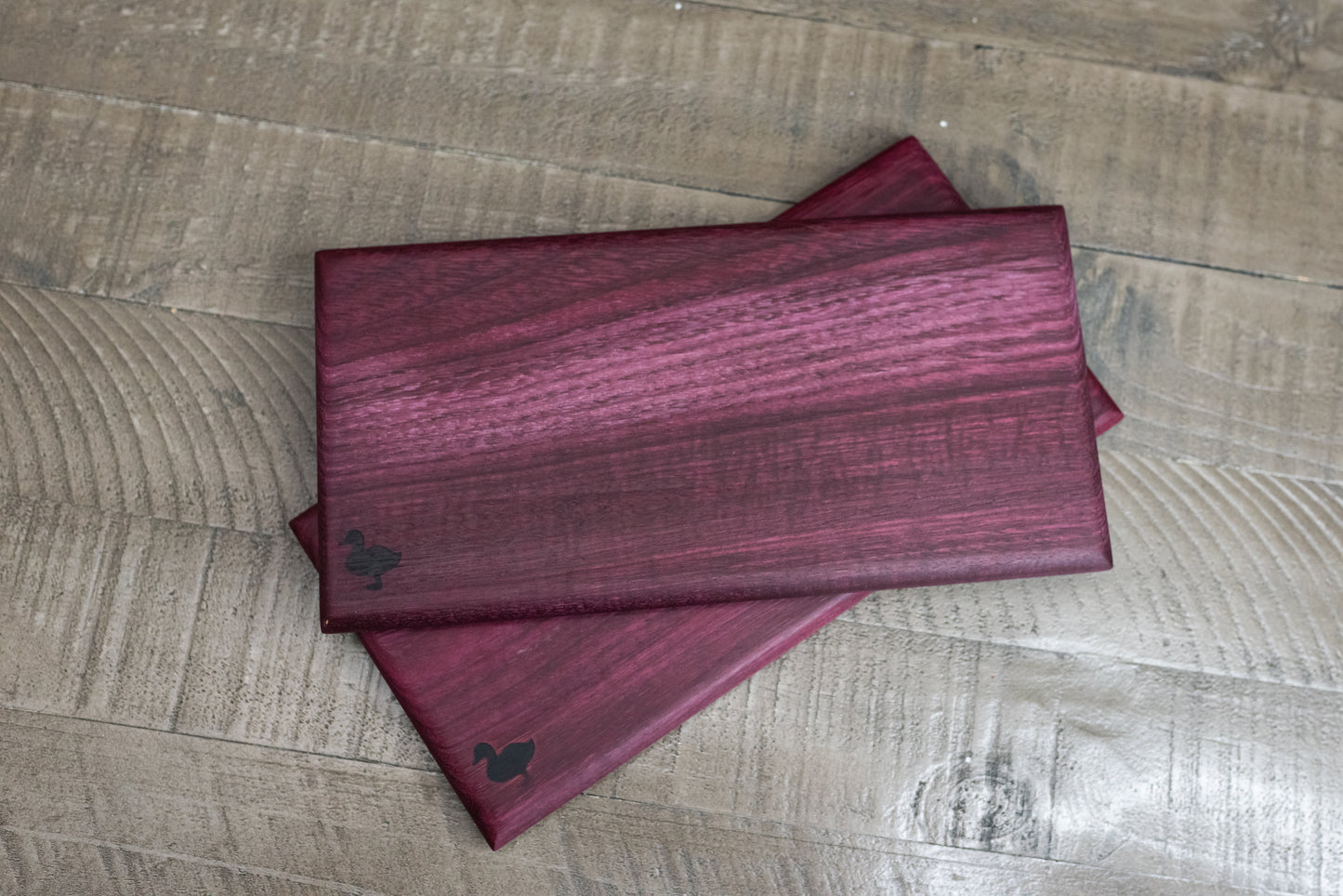 Purpleheart Charcuterie Board – 6x12/18x3/4”– Handcrafted Exotic Wood Serving Board