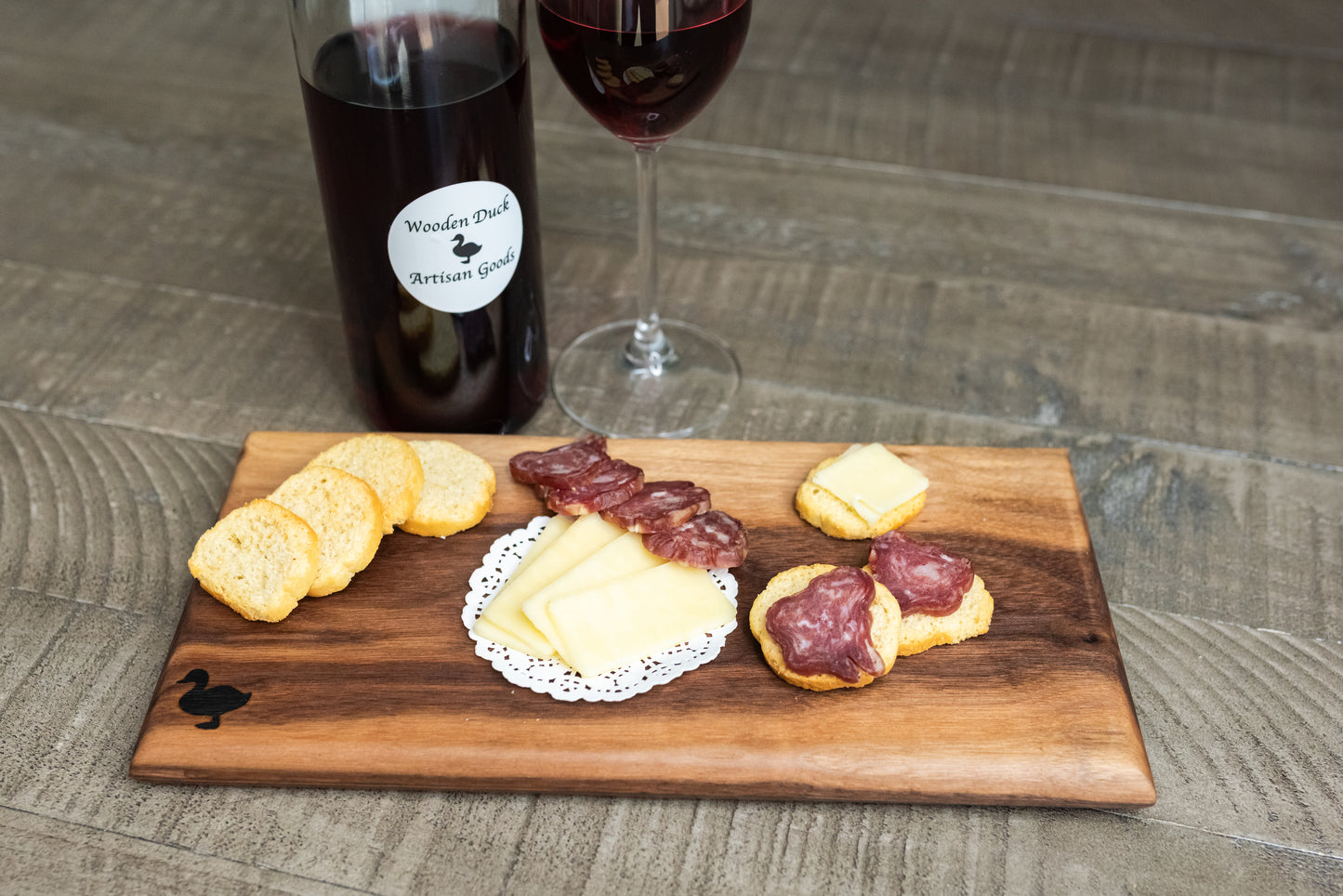 Handcrafted Black Walnut Charcuterie Board - 6x12/18"