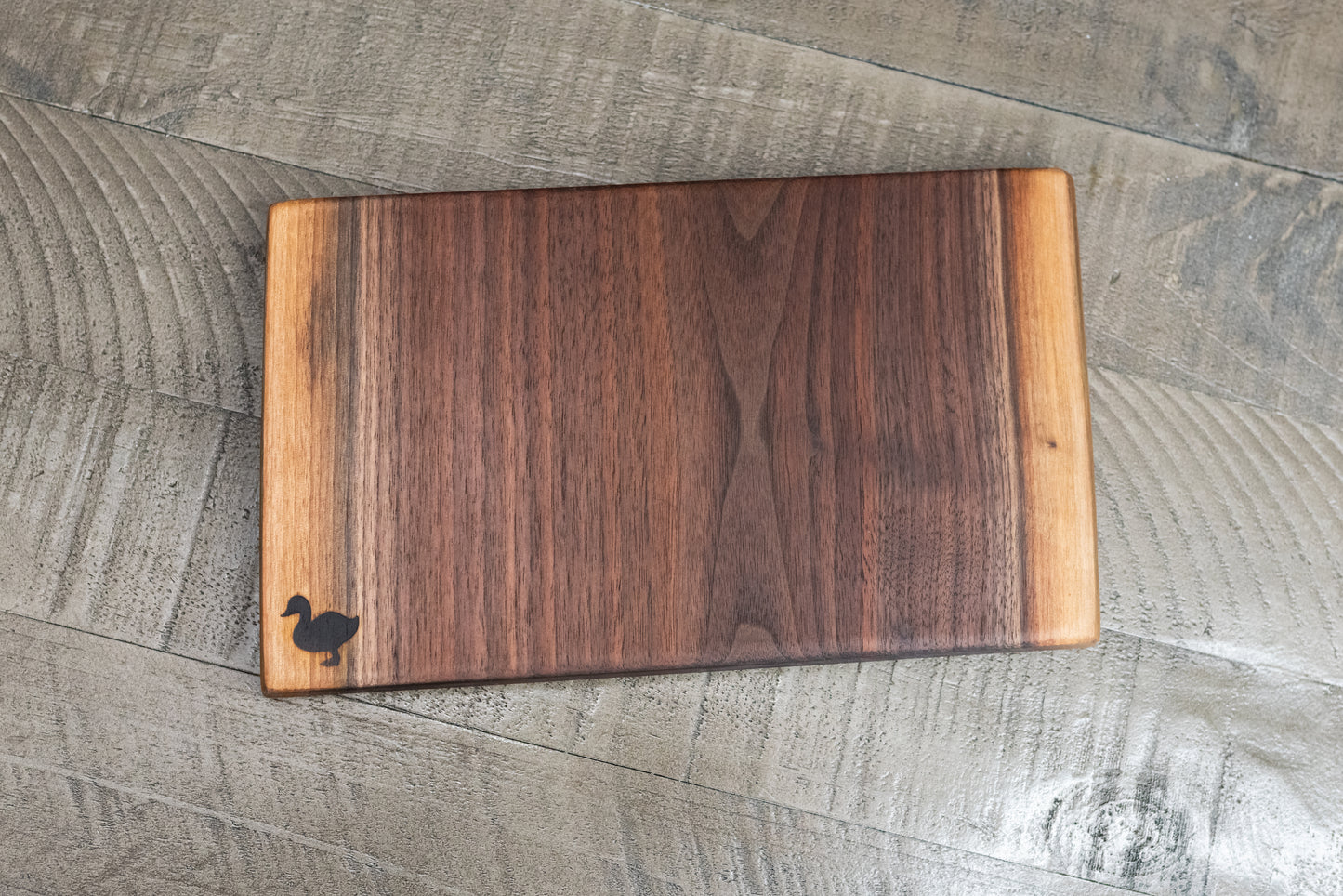 Black Walnut Horizontal Charcuterie Board – 6x9-12x1” – Handcrafted with Unique Grain