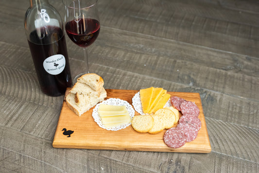 Handcrafted Cherry Charcuterie Board - 6x12/18"