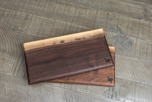 Handcrafted Black Walnut Charcuterie Board - 6x12/18"